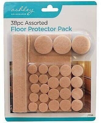 38Pc Assorted Floor Protector Pack 38Pc Assorted Floor Protector Pack
